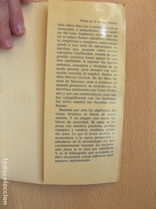 Libros de segunda mano: GRAM&Aacute;TICA ESTRUCTURAL.- EMILIO ALARCOS LLORACH.- EDITORIAL GREDOS. 2&ordf; EDIC. - Foto 3