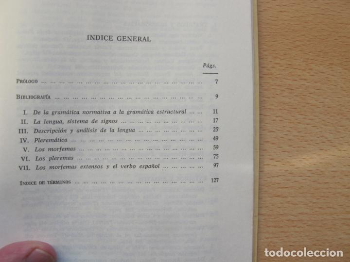 Libros de segunda mano: GRAM&Aacute;TICA ESTRUCTURAL.- EMILIO ALARCOS LLORACH.- EDITORIAL GREDOS. 2&ordf; EDIC. - Foto 4