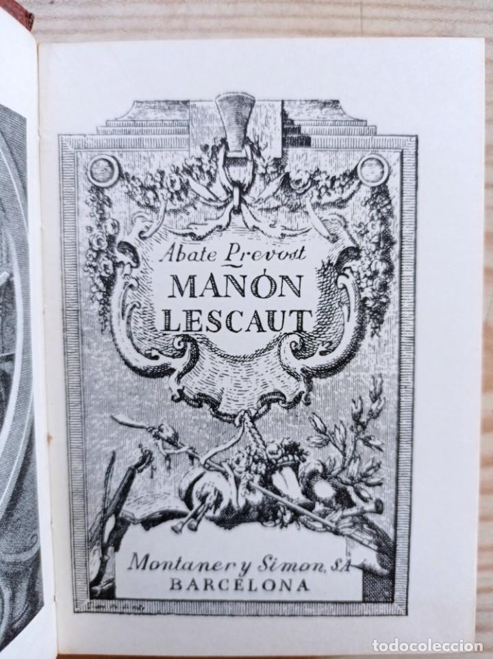 Libros de segunda mano: Abate Prevost - Manon Lescaut - 1968 - Montaner Y Simon - Foto 3
