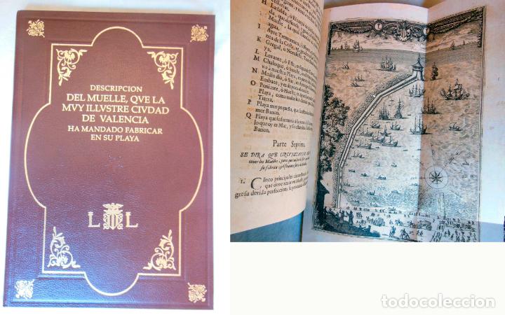 Gebrauchte B&uuml;cher: DESCRIPCION DEL MUELLE QUE LA MUY ILLUSTRE CIUDAD VALENCIA HA MANDADO FABRICAR EN SU PLAYA. FACSIMIL