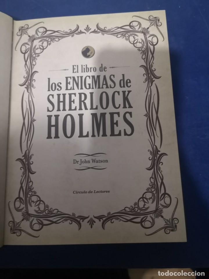 Libros de segunda mano: El libro de los enigmas de Sherlock Holmes - Foto 2