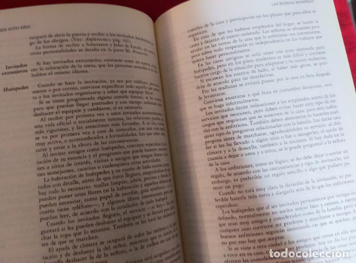 Libros de segunda mano: Las Buenas Maneras - Carmen Soto - Foto 5