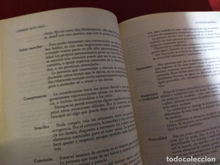 Libros de segunda mano: Las Buenas Maneras - Carmen Soto - Foto 7