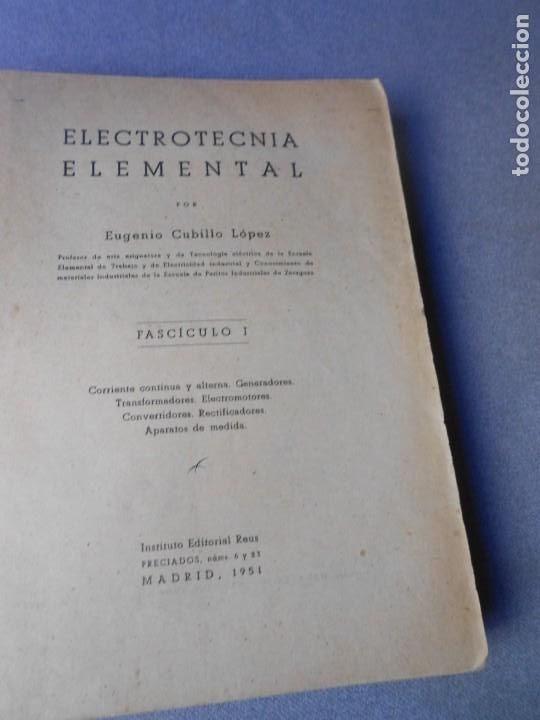 Libros de segunda mano: ELECTROTECNIA ELEMENTAL - Foto 2