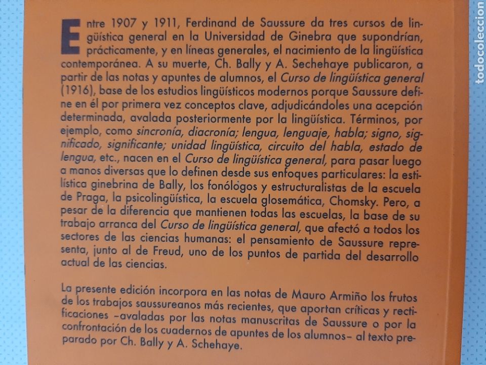 Libros de segunda mano: CURSO DE LING&Uuml;&Iacute;STICA GENERAL - Foto 2