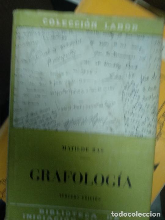 Libros de segunda mano: GRAFOLOGIA. MATILDE RAS. - Foto 1