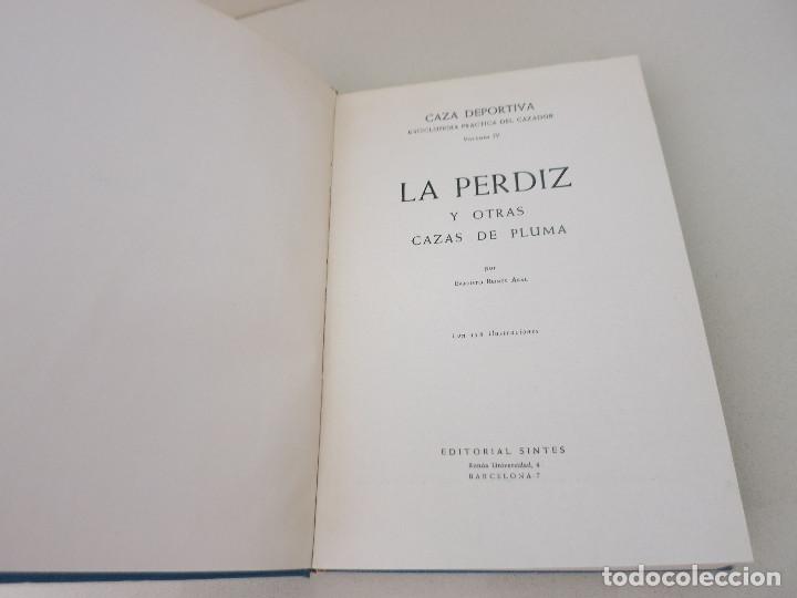 Libros de segunda mano: EVARISTO REIN&Eacute;S ARAL. La perdiz y otras cazas de pluma - Foto 2