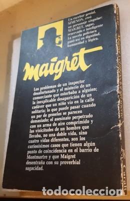 Libros de segunda mano: MAIGRET Y EL INSPECTOR SIN SUERTE, DE G. SIMENON - Foto 3