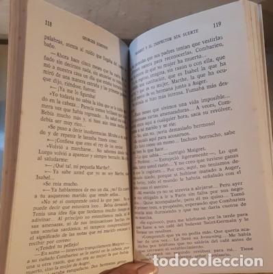 Libros de segunda mano: MAIGRET Y EL INSPECTOR SIN SUERTE, DE G. SIMENON - Foto 2