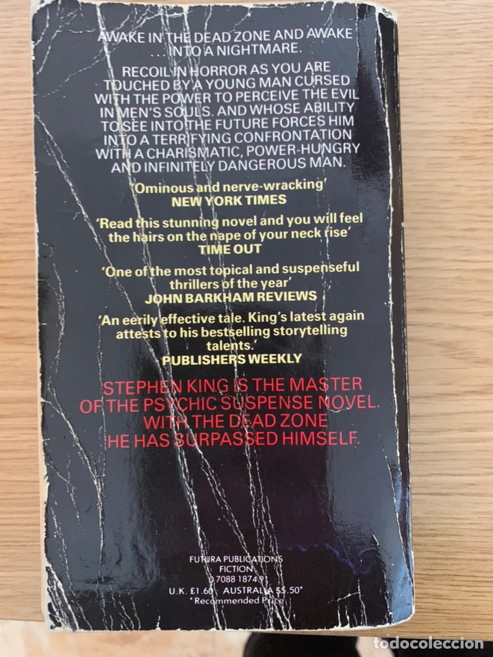 Libros de segunda mano: Stephen King the dead zone 1 edici&oacute;n - Foto 5