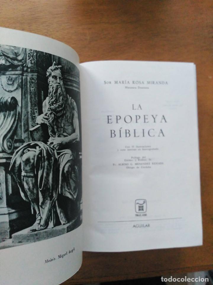 Libros de segunda mano: Joya Mayor, La Epopeya B&iacute;blica, Aguilar - Foto 2