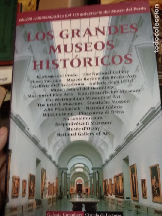 Libros de segunda mano: LOS GRANDES MUSEOS HISTORICOS. ARTE. EDICION CONMEMORATIVA 175 ANIVERSARIO DEL MUSEO DEL PRADO.