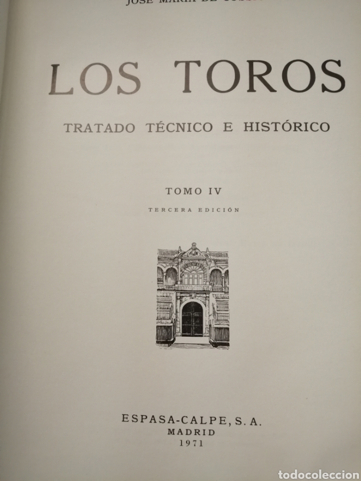 Libros de segunda mano: EL COSS&Iacute;O, Tomo IV (de 4) - Foto 4