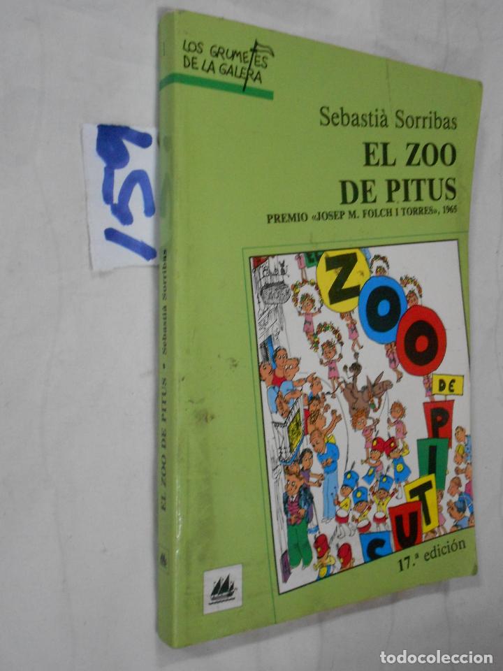 Libros de segunda mano: EL ZOO DE PITUS - SEBASTIA SORRIBAS - Foto 1