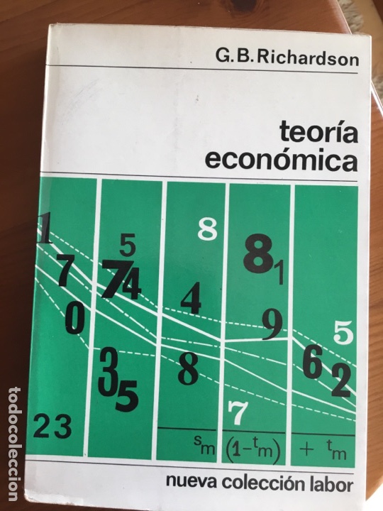 Libros de segunda mano: Teor&iacute;a econ&oacute;mica, G. B. Richardson - Foto 1