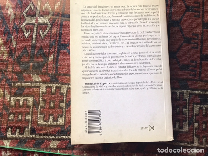 Libros de segunda mano: Manual de redacci&oacute;n y estilo. Manuel Alvar - Foto 2