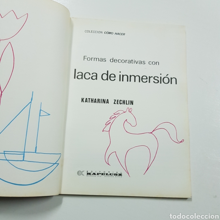Libros de segunda mano: FORMAS DECORATIVAS CON LACA DE INMERSION - COLECCION COMO HACER - Foto 2