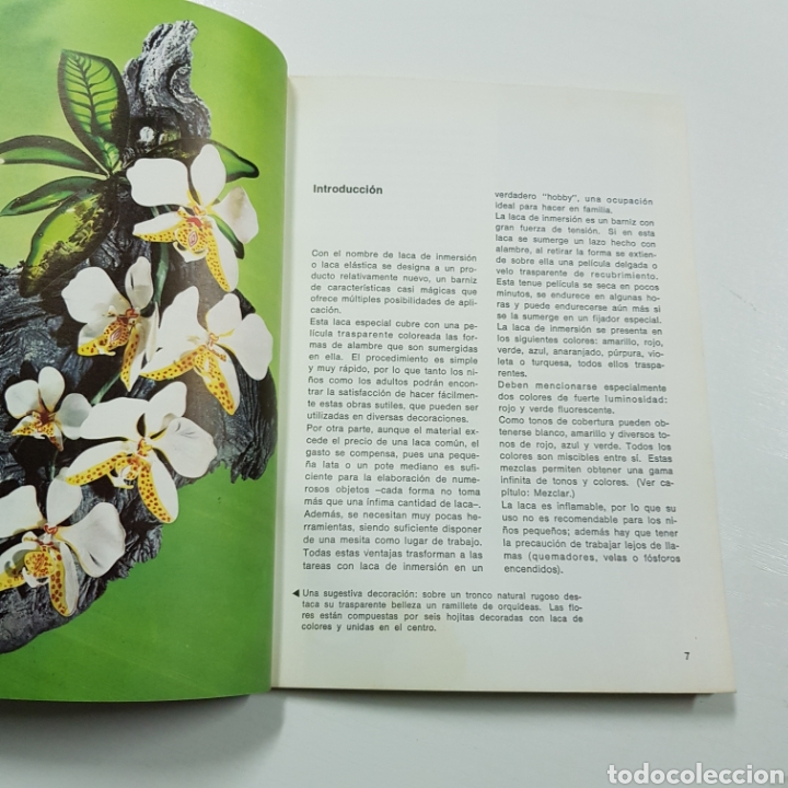 Libros de segunda mano: FORMAS DECORATIVAS CON LACA DE INMERSION - COLECCION COMO HACER - Foto 4