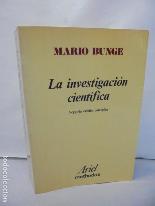 Libros de segunda mano: LA INVESTIGACION CIENTIFICA. MARIO BUNGE. EDITORIAL ARIEL METHODOS. 1983 - Foto 1