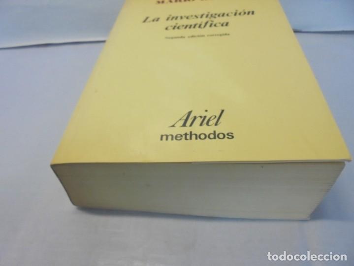 Libros de segunda mano: LA INVESTIGACION CIENTIFICA. MARIO BUNGE. EDITORIAL ARIEL METHODOS. 1983 - Foto 4
