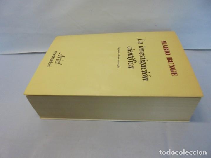 Libros de segunda mano: LA INVESTIGACION CIENTIFICA. MARIO BUNGE. EDITORIAL ARIEL METHODOS. 1983 - Foto 5
