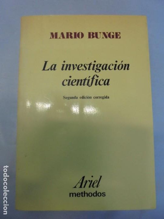 Libros de segunda mano: LA INVESTIGACION CIENTIFICA. MARIO BUNGE. EDITORIAL ARIEL METHODOS. 1983 - Foto 7