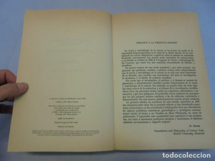 Libros de segunda mano: LA INVESTIGACION CIENTIFICA. MARIO BUNGE. EDITORIAL ARIEL METHODOS. 1983 - Foto 9