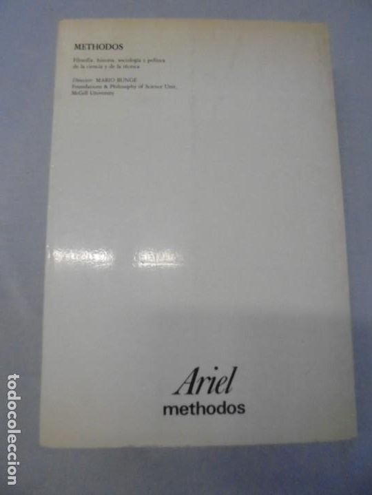 Libros de segunda mano: LA INVESTIGACION CIENTIFICA. MARIO BUNGE. EDITORIAL ARIEL METHODOS. 1983 - Foto 22