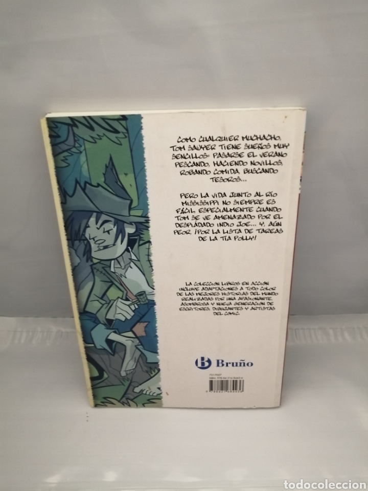 Libros de segunda mano: Las aventuras de Tom Sawyer de Mark Twain (C&Oacute;MIC) - Foto 2