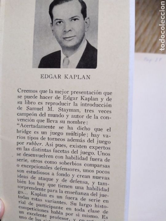 Libros de segunda mano: El cartel en el bridge Edgar Kaplan 167 p&aacute;ginas - Foto 2