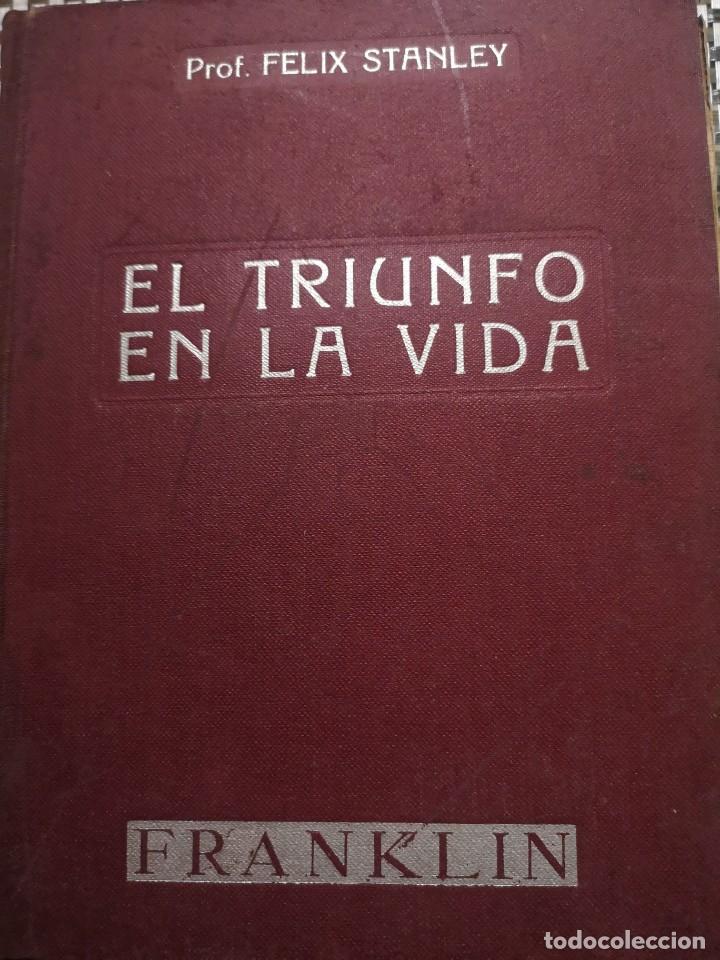 Libros de segunda mano: Libro El triunfo de la vida,Franklin - Foto 1