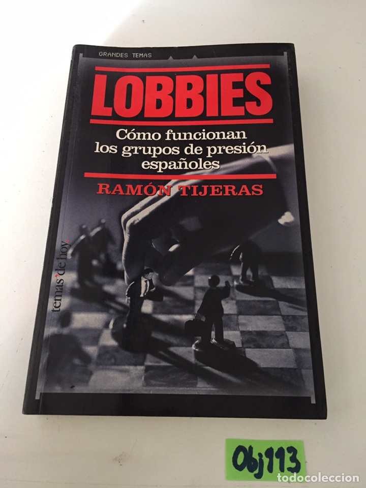 Libros de segunda mano: Lobbies - Foto 1