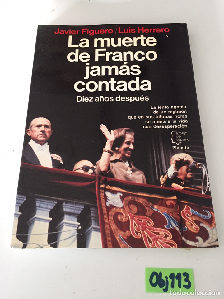 Libros de segunda mano: La muerte de franco jam&aacute;s contada - Foto 1