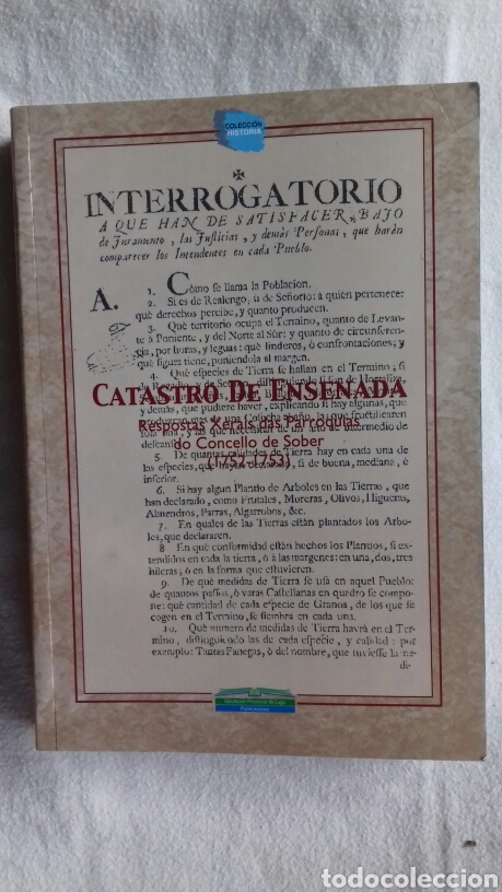 Libros de segunda mano: Catastro de Ensenada. Respostas Xerais das parroquias do Concello de Sober (1752 - 1753)