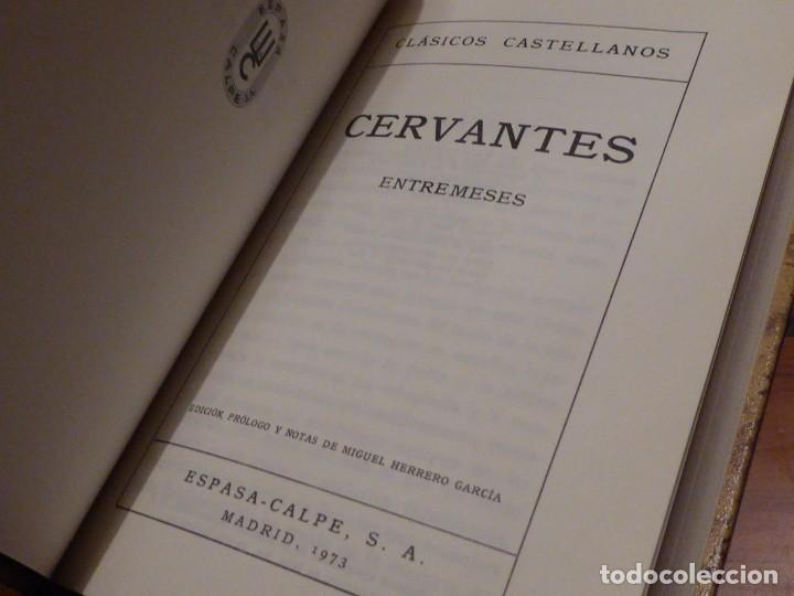 Libros de segunda mano: ENTREMESES. M. DE CERVANTES - Foto 2