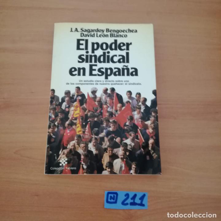 Libros de segunda mano: El Poder Sindical En Espa&ntilde;a - Foto 1