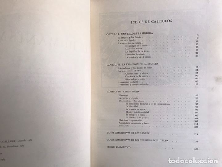 Libros de segunda mano: El humanismo. Chastel. Klein. Gran formato - Foto 4