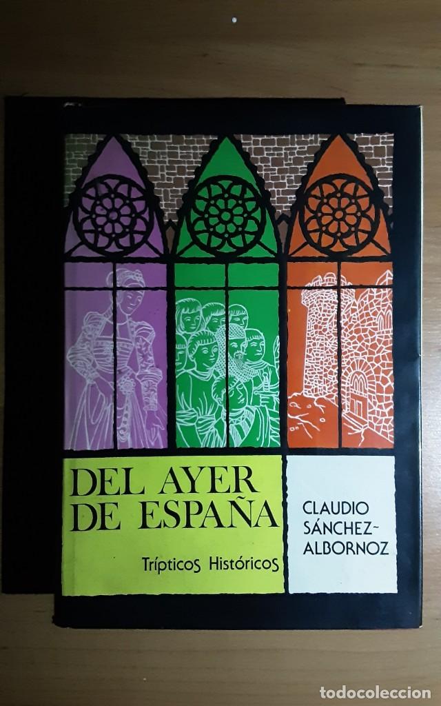 Libros de segunda mano: DEL AYER DE ESPA&Ntilde;A / CLAUDIO SANCHEZ ALBORNOZ. ED. OBRAS SELECTAS - Foto 1