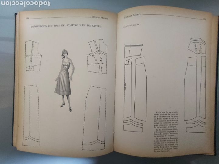 Libros de segunda mano: METODO DE CORTE SISTEMA MENDIA 1967 - Foto 10