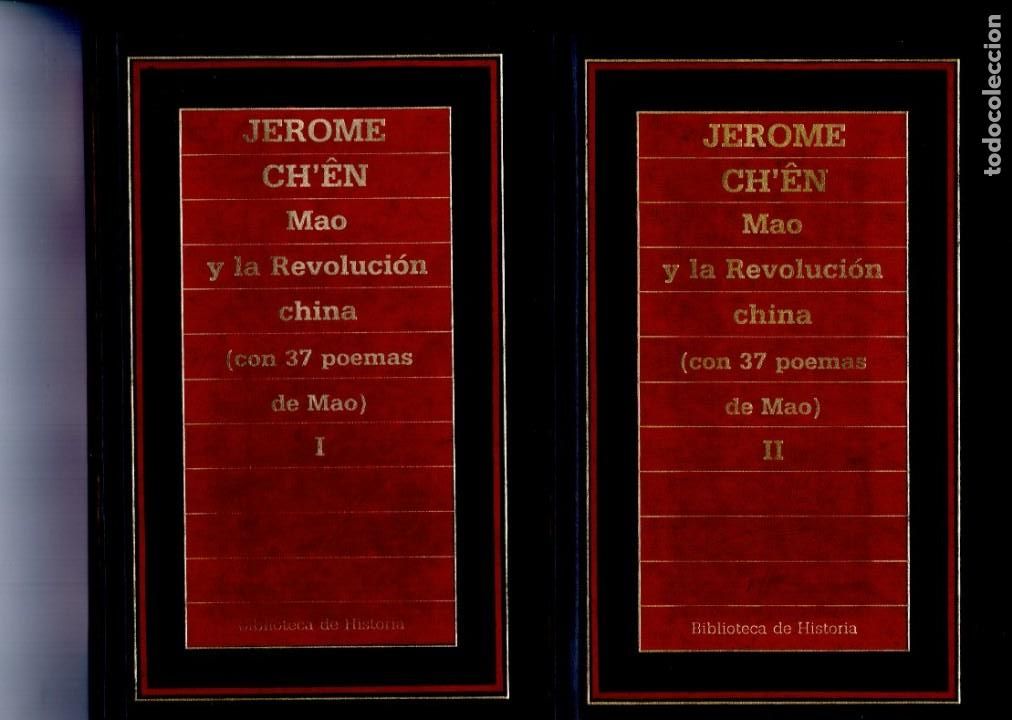 Libros de segunda mano: MAO Y LA REVOLUCI&Oacute;N CHINA, JEROME CHEN, 2 TOMOS, URBIS - Foto 1