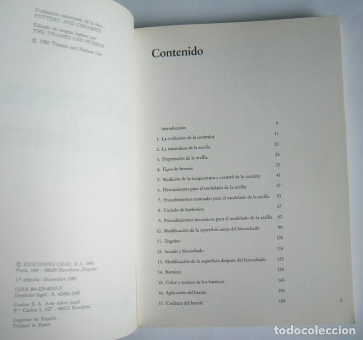 Libros de segunda mano: ALFARERIA Y CERAMICA - DAVID HAMILTON - Foto 2