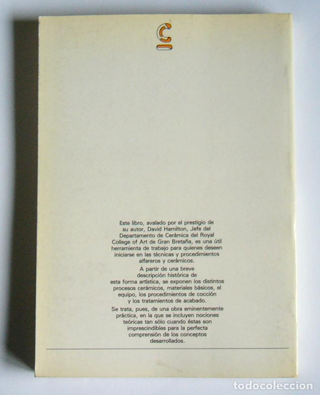 Libros de segunda mano: ALFARERIA Y CERAMICA - DAVID HAMILTON - Foto 6