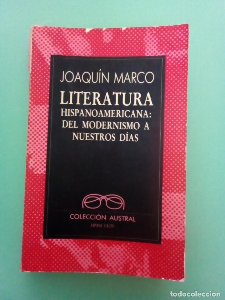 Libros de segunda mano: literatura hispanoamericana-Joaqu&iacute;n Marco. - Foto 1