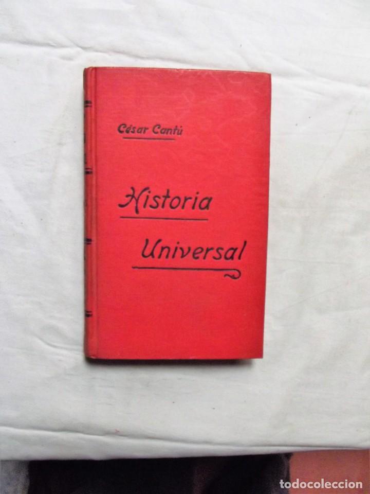 Libros de segunda mano: HISTORIA UNIVERSAL DE CESAR CANTU 43 VOLUMENES - Foto 2