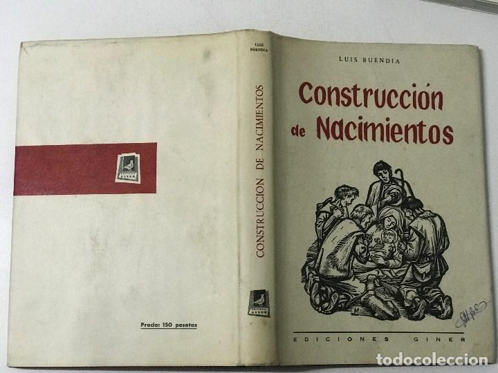 Libros de segunda mano: Luis Buend&iacute;a. Construcci&oacute;n de Nacimientos. Ediciones Giner. Madrid, 1957 - Foto 2
