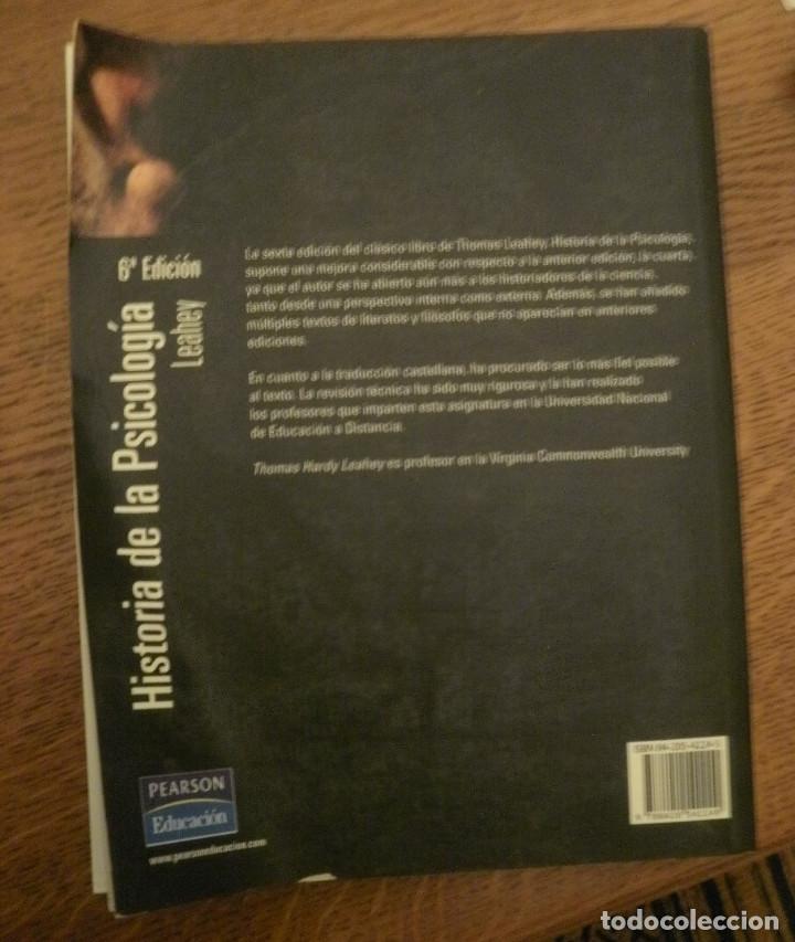 Libros de segunda mano: Historia de la Psicolog&iacute;a. - Foto 2
