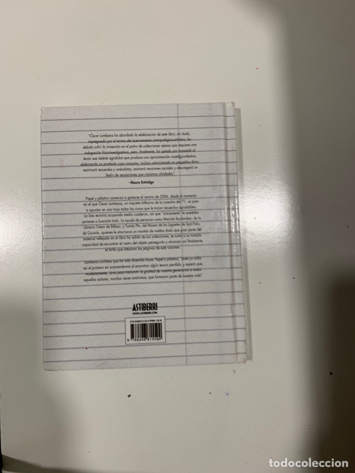 Libros de segunda mano: Papel y pl&aacute;stico. Oscar Lombana - Foto 3