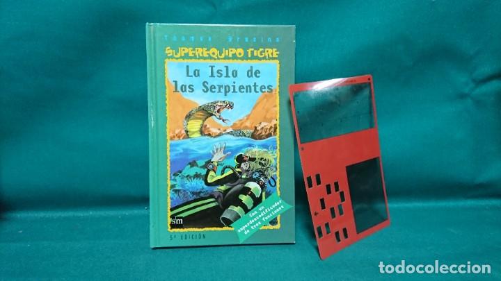 Libros de segunda mano: SUPEREQUIPO TIGRE, THOMAS BREZINA, N&deg; 2,LA ISLA DE LAS SERPIENTES - Foto 1