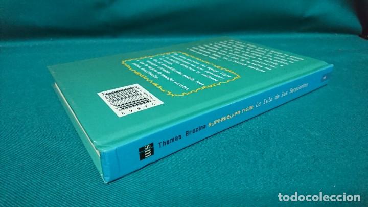 Libros de segunda mano: SUPEREQUIPO TIGRE, THOMAS BREZINA, N&deg; 2,LA ISLA DE LAS SERPIENTES - Foto 2