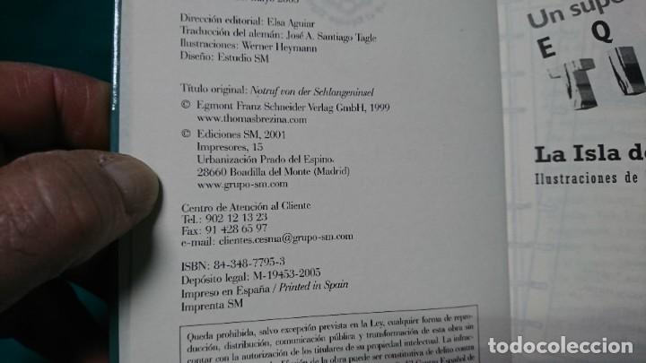 Libros de segunda mano: SUPEREQUIPO TIGRE, THOMAS BREZINA, N&deg; 2,LA ISLA DE LAS SERPIENTES - Foto 3